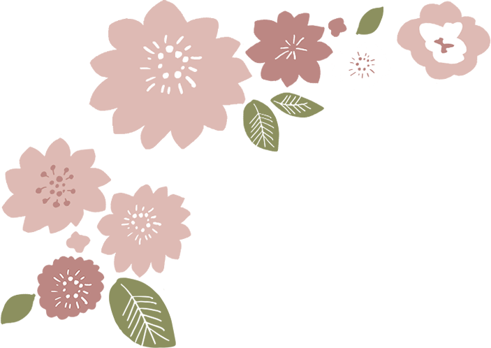イラスト：花