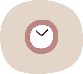 イラスト：時計